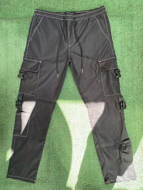 Black Cargo Pants
